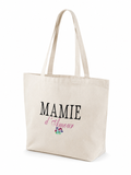 Sac cabas brodé MAMIE d'Amour 🌸