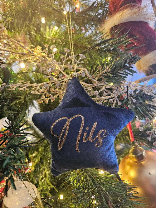 Étoile de Noël - Suspension de Noël - Ornements sapin de Noël