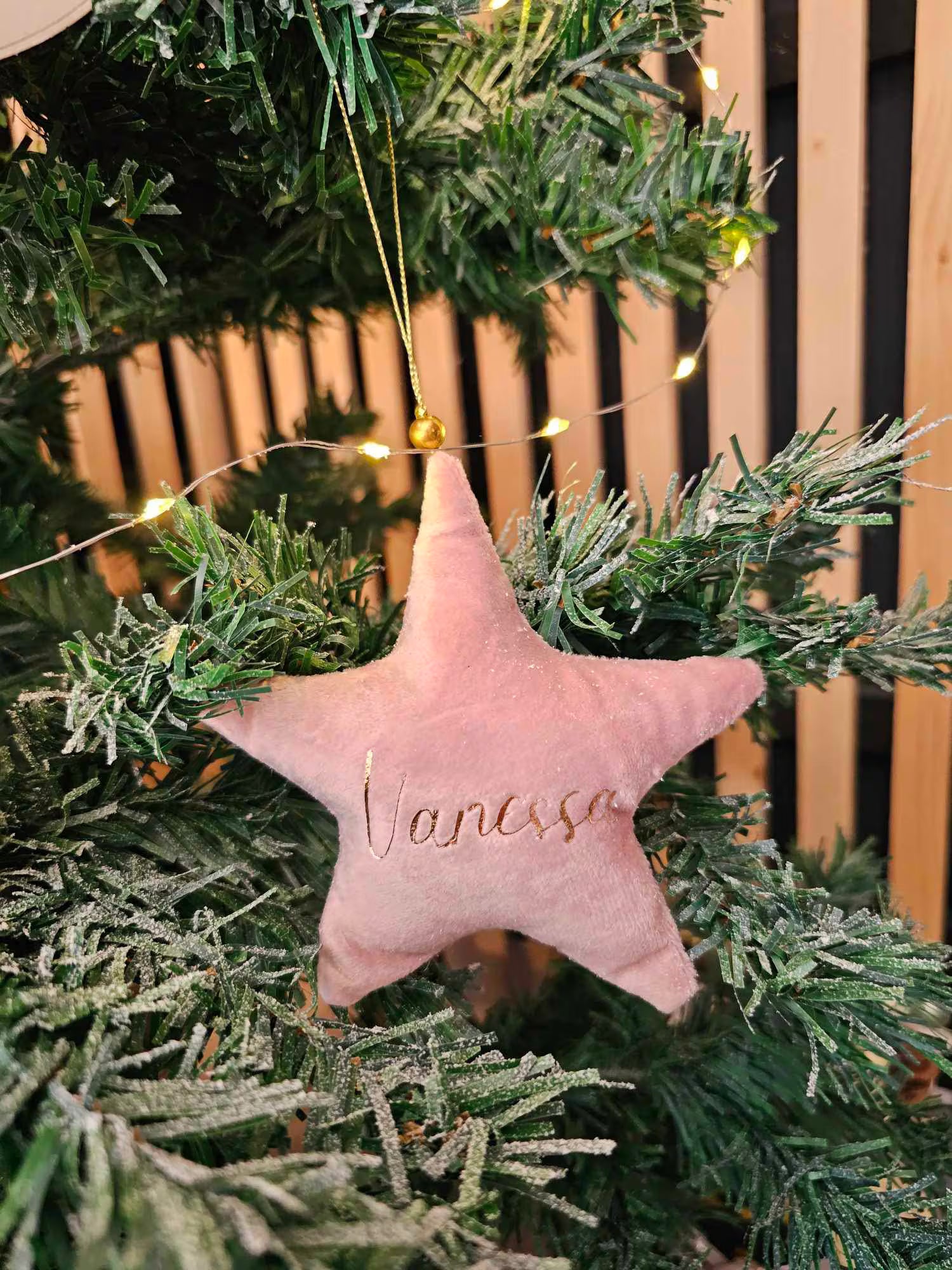 Étoile de Noël - Suspension de Noël - Ornements sapin de Noël